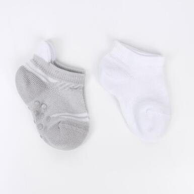 Toptan Sevin 2'li Abs'li Kız Bebek Patik Çorap - 2