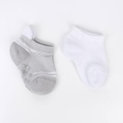 Toptan Sevin 2'li Abs'li Kız Bebek Patik Çorap - 2