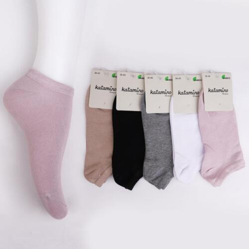 Toptan Seyhan Bambu Kadın Patik Çorap - 1