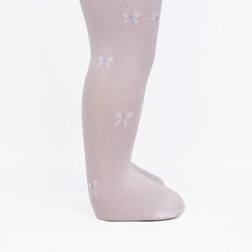 Toptan Sılasu Baskılı İnce Bebek Külotlu Çorap - 1