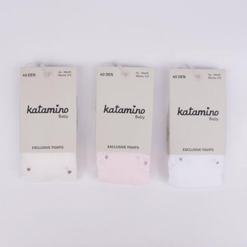 Toptan Sılasu Baskılı İnce Bebek Külotlu Çorap - 2