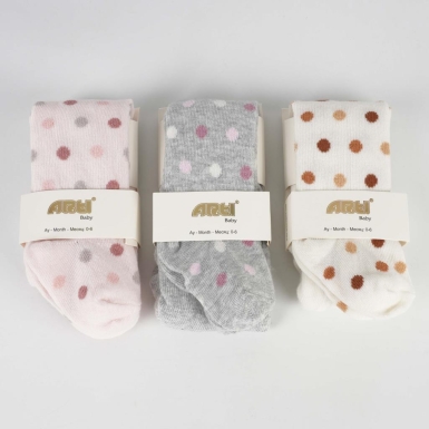 Toptan Simirna Kız Bebek Külotlu Çorap - Thumbnail