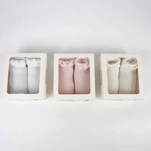 Toptan Sinyor Aks. Kız Bebek Bandana Patik Takım - 3