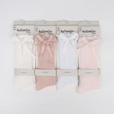 Toptan Siri Aks Bebek File Golf Çorap - 3