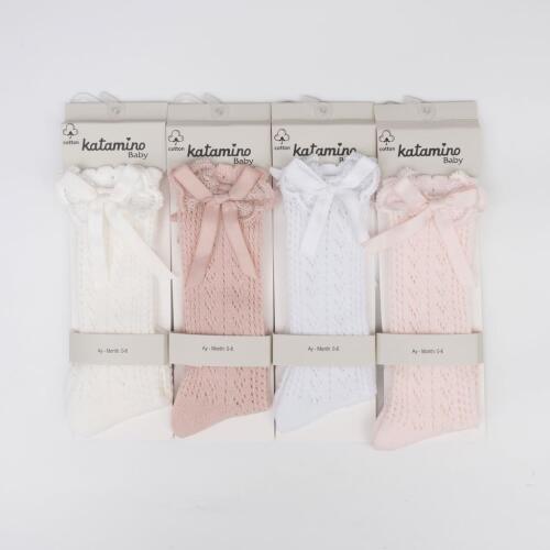 Toptan Siri Aks Bebek File Golf Çorap - 3