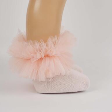 Toptan Sunset Aksesuarlı Kız Bebek Soket Çorap - KATAMİNO (1)