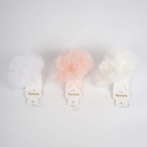 Toptan Sunset Aksesuarlı Kız Bebek Soket Çorap - 1