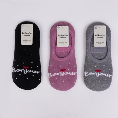 Toptan Suzin Abs'li Kız Havlu Patik Çorap - KATAMİNO (1)