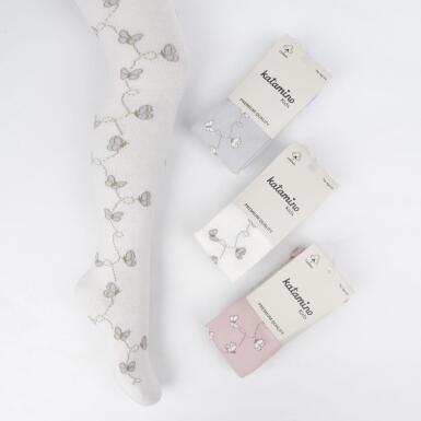 Toptan Tandela Kız Külotlu Çorap - KATAMİNO