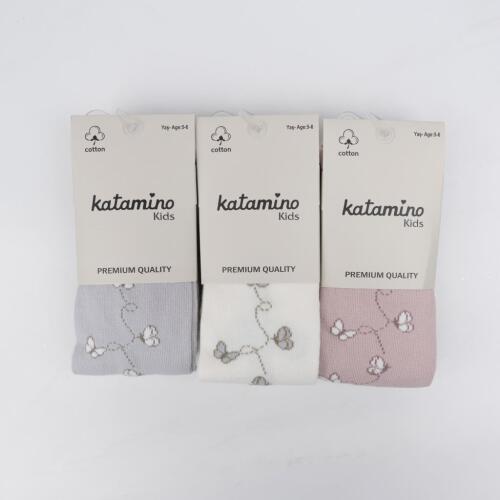 Toptan Tandela Kız Külotlu Çorap - 2