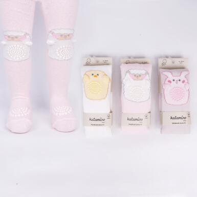 Toptan Tansu Kız Emekleme Bebek Külotlu Çorap - KATAMİNO