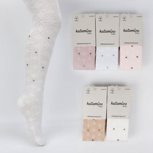 Toptan Tatyana Aks. Kız Külotlu Çorap - 1