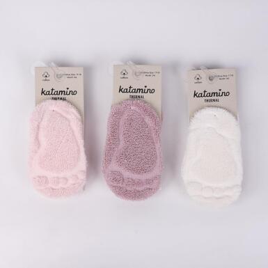 Toptan Tegan Kız Bebek Havlu Soket Çorap - KATAMİNO