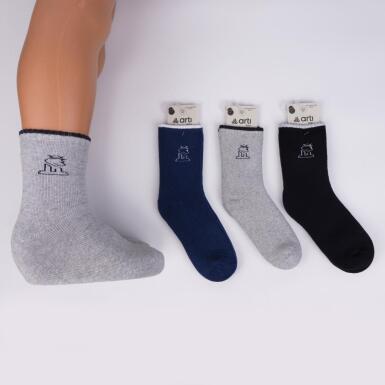 Toptan Tekir Erkek Havlu Soket Çorap - ARTI