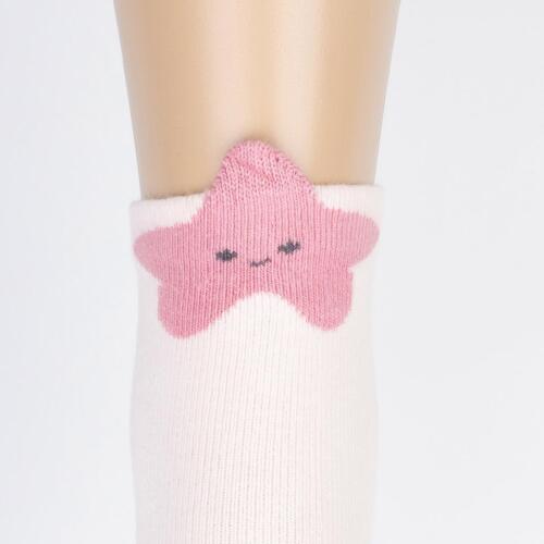 Toptan Tidore 3D'li Kız Soket Çorap - 3