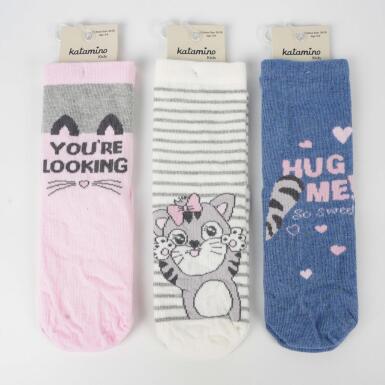 Toptan Tiyam Kız Soket Çorap - KATAMİNO