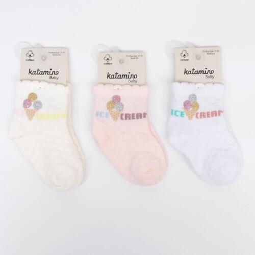 Toptan Togo Aks File Bebek Soket Çorap - 2