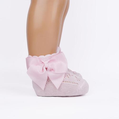 Toptan Tombik Aks. File Bebek Soket Çorap - 1