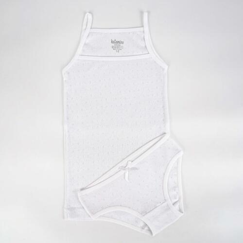 Toptan Tosko İp Askılı Kız Atlet Slip Takım - 2