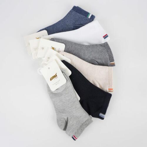 Toptan Tual Erkek Çocuk Lacoste Soket Çorap - 3