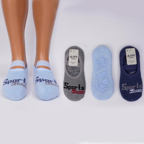 Toptan Tunga Abs'li Erkek Havlu Patik Çorap - 1