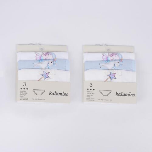 Toptan Unimag 3'lü Kız Slip Set - 1