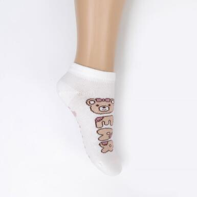 Toptan Üzüm Abs'li Kız Patik Çorap - 4