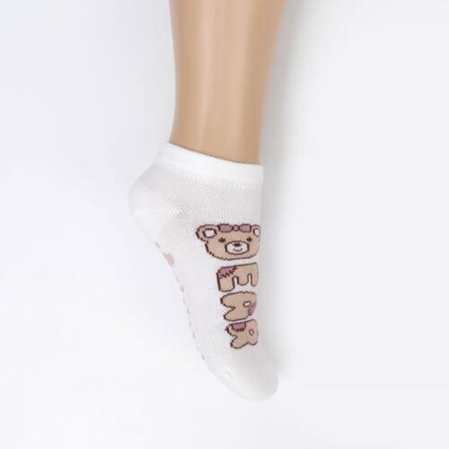 Toptan Üzüm Abs'li Kız Patik Çorap - 4