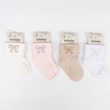 Toptan Velersa Aks. Kız Bebek Soket Çorap - 3