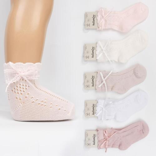 Toptan Velora Aks Bebek File Soket Çorap - 1