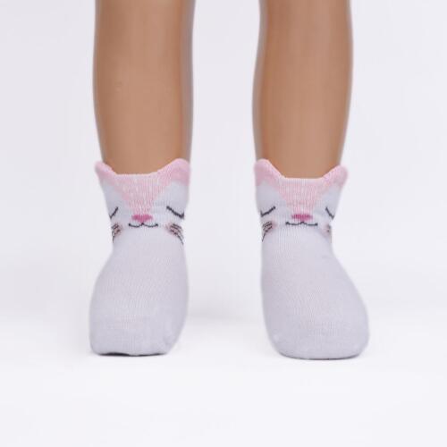 Toptan Vena 3D'li Kız Bebek Soket Çorap - 1