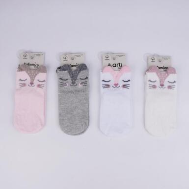 Toptan Vena 3D'li Kız Bebek Soket Çorap - KATAMİNO (1)