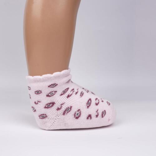 Toptan Venis Havlu Kız Bebek Soket Çorap - 3