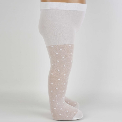 Toptan Victoria Desenli İnce Bebek Külotlu Çorap