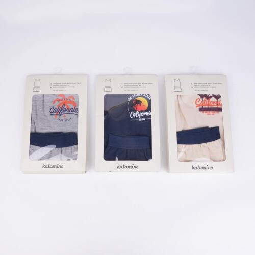 Toptan Vora Erkek Atlet Boxer Takım - 2