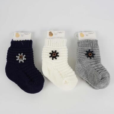 Toptan Yamaç Aks Erkek Bebek Soket Çorap - KATAMİNO