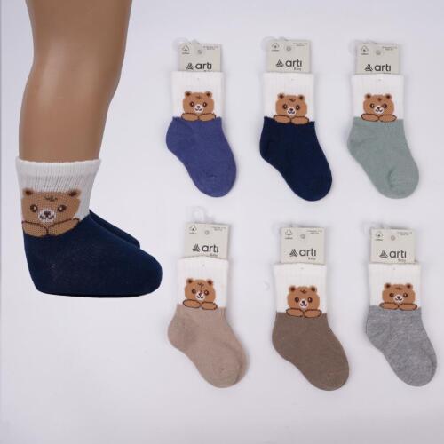 Toptan Yunus Erkek Bebek Soket Çorap - 1