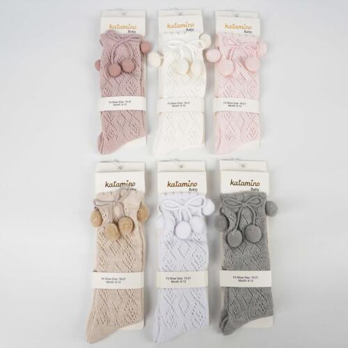 Toptan Zense Aks. File Bebek Golf Çorap - 1