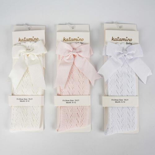 Toptan Zenti Aks. Bebek File Golf Çorap - 1