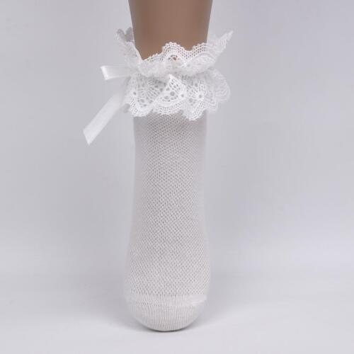 Toptan Zinet Aks Kız Soket Çorap - 4