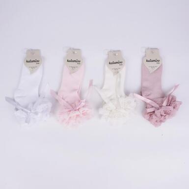 Toptan Zinet Aks Kız Soket Çorap - KATAMİNO (1)